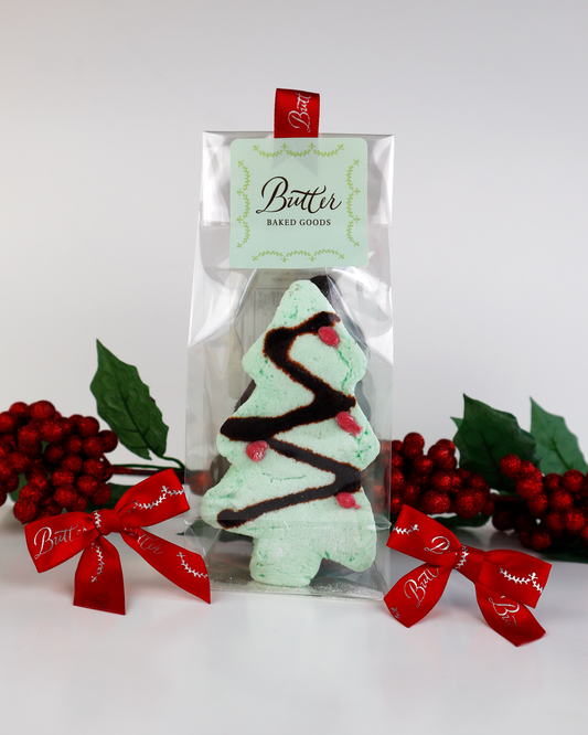 X-mas Tree Dipped Marshmallow